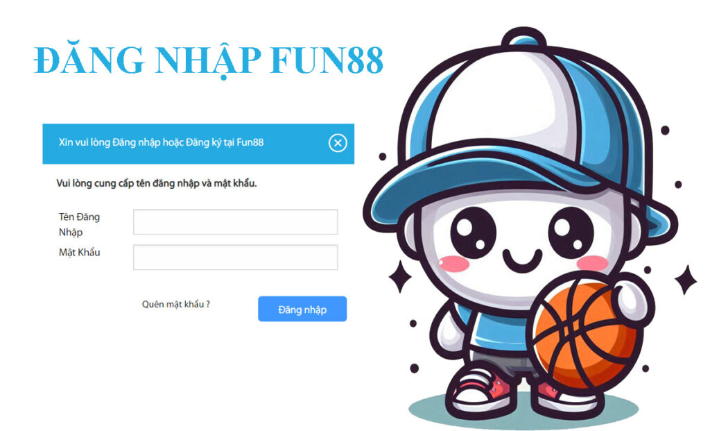 Hướng dẫn đăng nhập FUN88