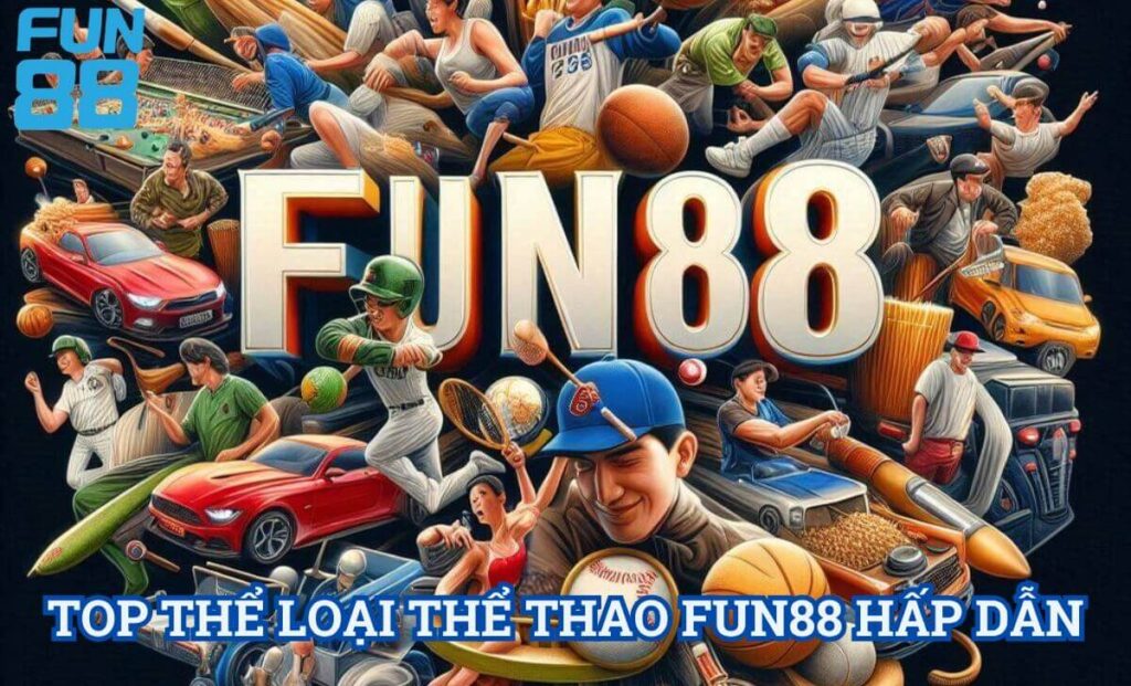 Top thể loại thể thao FUN88 hấp dẫn